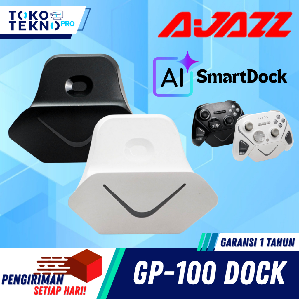 baharishop Ajazz GP100 / GP-100 Docking Charge for Gamepad GP100 AI Smart Docking with LED