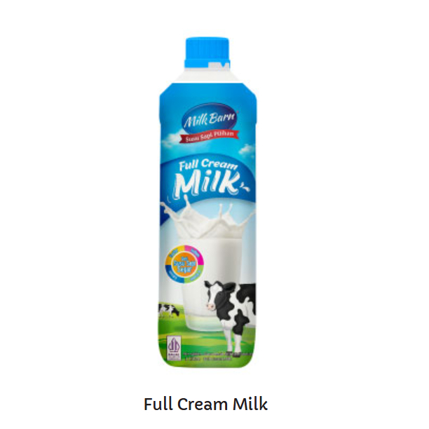 

Susu Full Cream Milk Barn 1 Liter