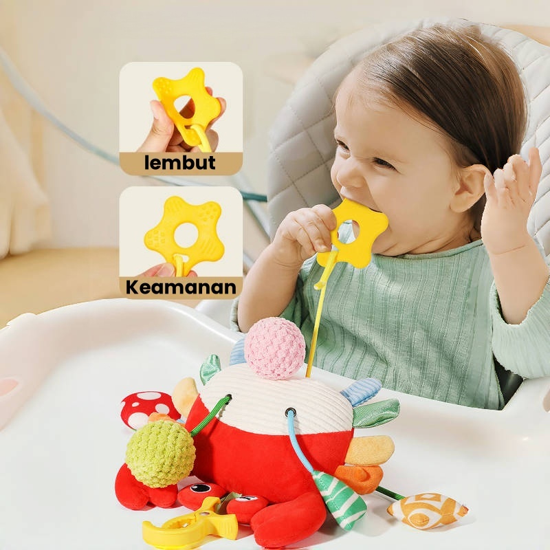 NEW MAINAN GANTUNGAN BAYI/MAINAN STROLLER BAYI/MAINAN GANTUNGAN BAYI MUSIK/RATTLE BAYI//MAINAN