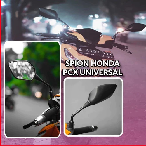 Kaca Spion Motor Variasi Standar Universal Semua Model Verano Klik Shogun Sp Satria Revo Beat Jupite