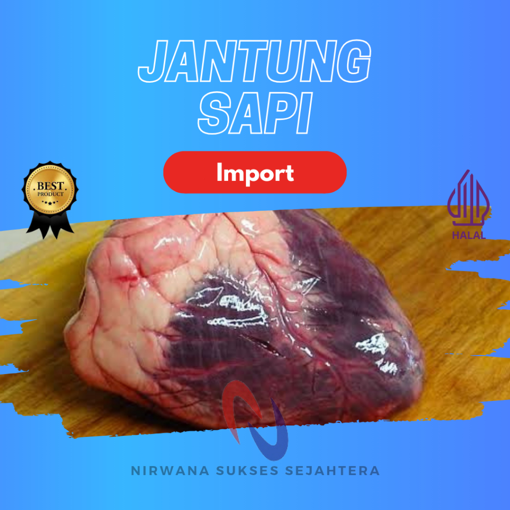 JANTUNG SAPI / BEEF HEART (IMPORT)