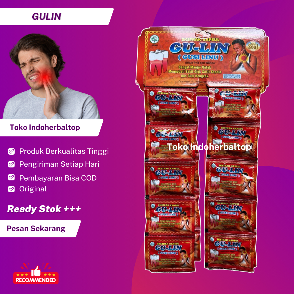 

Gulin Kapsul Asli Original Gusi Linu Ampuh