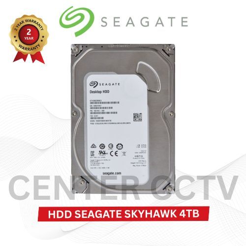 HDD SEAGATE SKYHAWK 4TB Harddisk Seagate Skyhawk 4 TB HDD CCTV Original Storage