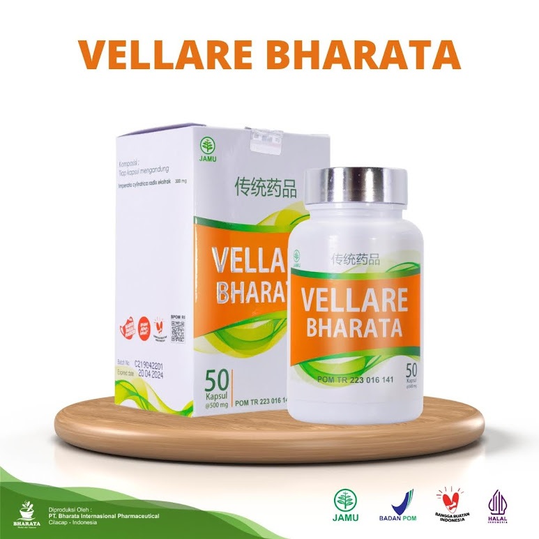 VELLARE BHARATA HERBAL ASLI INDONESIA