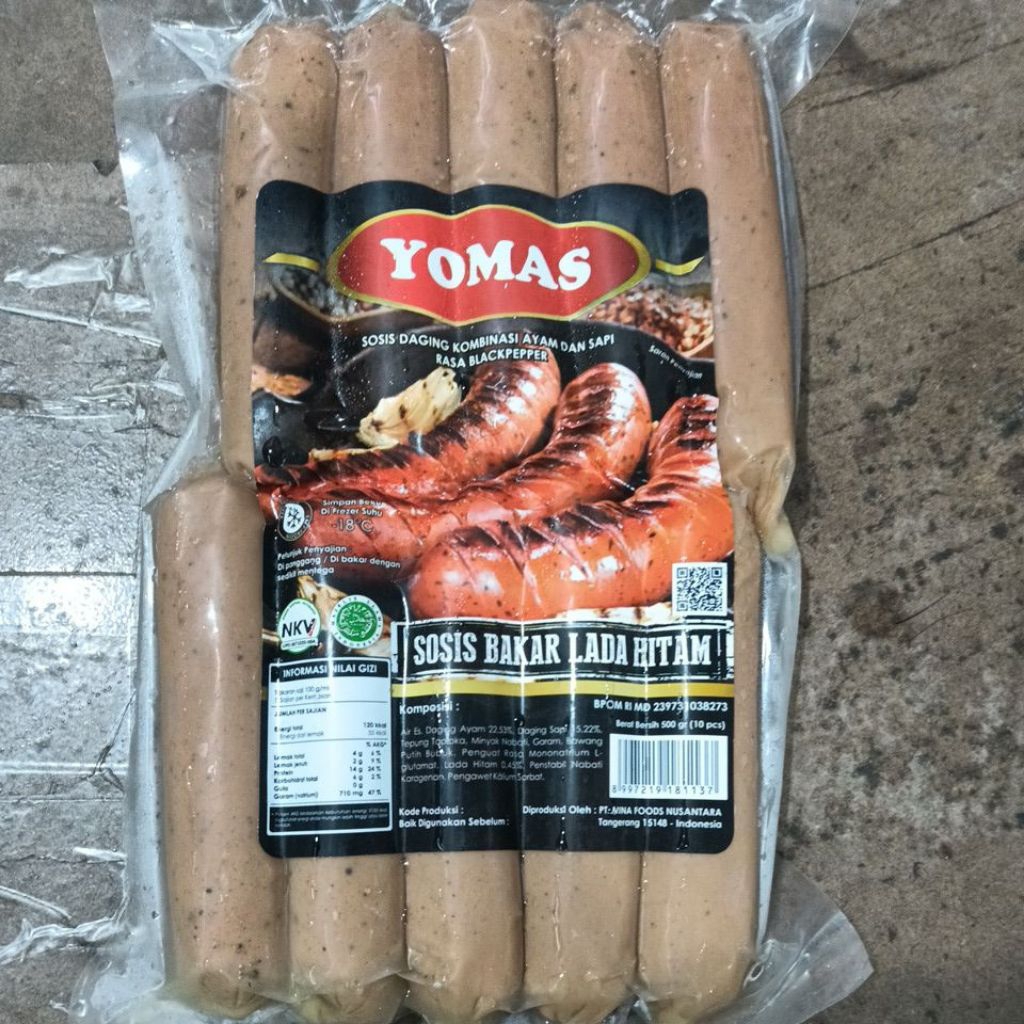 

Yomas Sosis lada hitam