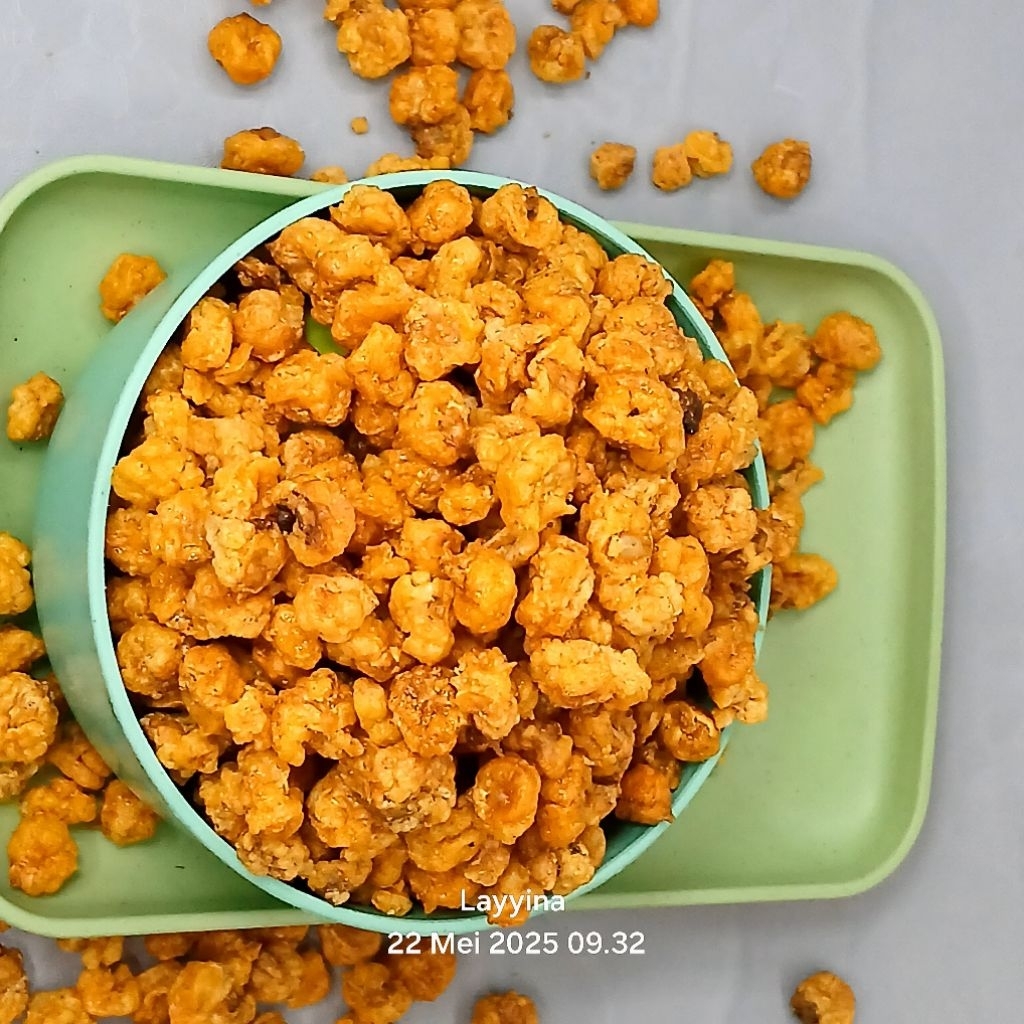 

Jagung Marning Pedas Manis 250 Gram – Camilan Kriuk Gurih