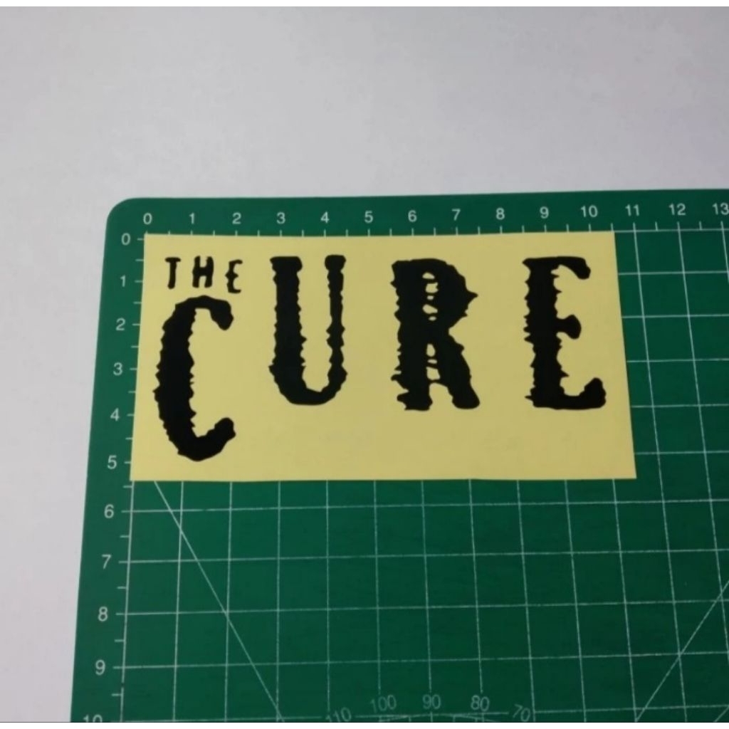 

stiker cutting the cure