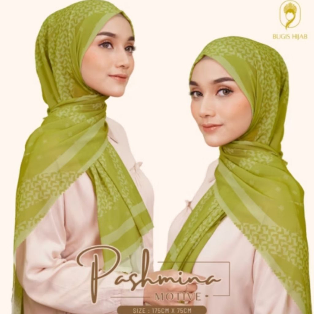 Pashmina Bugis Hijab Original