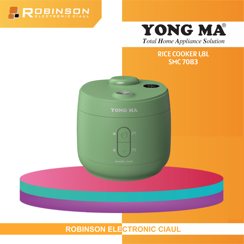 Rice Cooker YONG MA 1,8 Liter Yong Ma SMC 7083