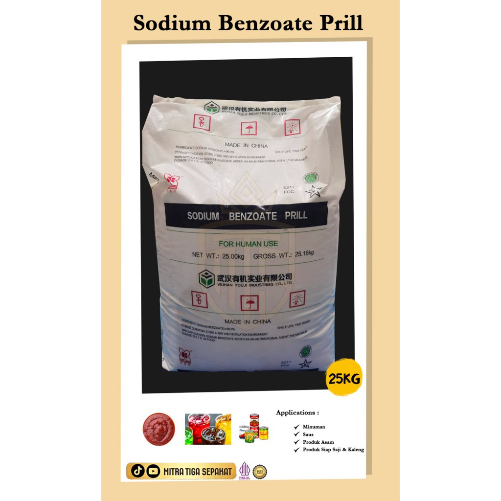 

Sodium benzoat Prill - 25KG