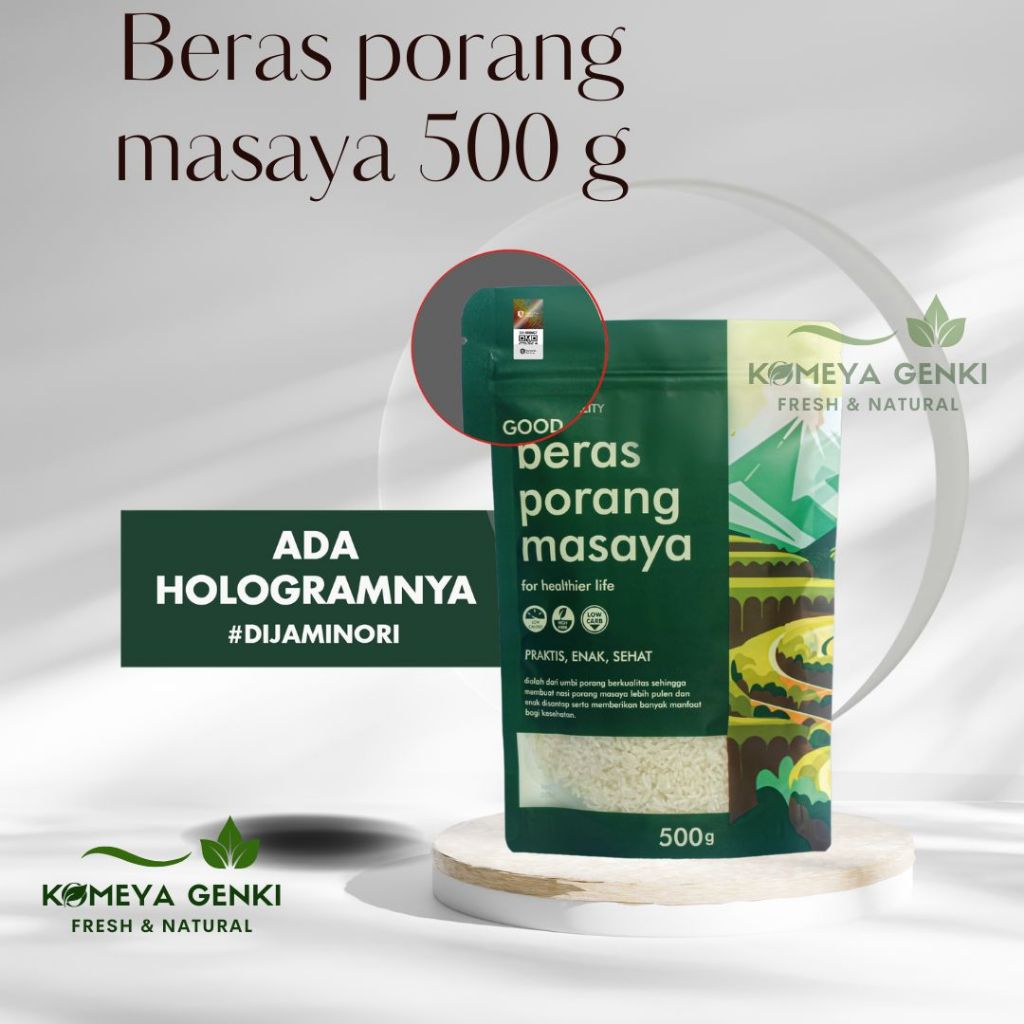 

MASAYA BERAS PORANG 500 GRAM shirataki konjac diet nasi sehat healthy food