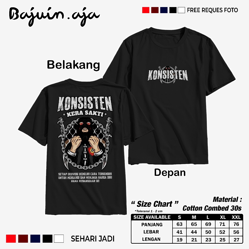 kaos IKSPI kerasakti konsisten Kera Sakti kaos distro terbaru ikspi kera sakti konsisten KERA SAKTI