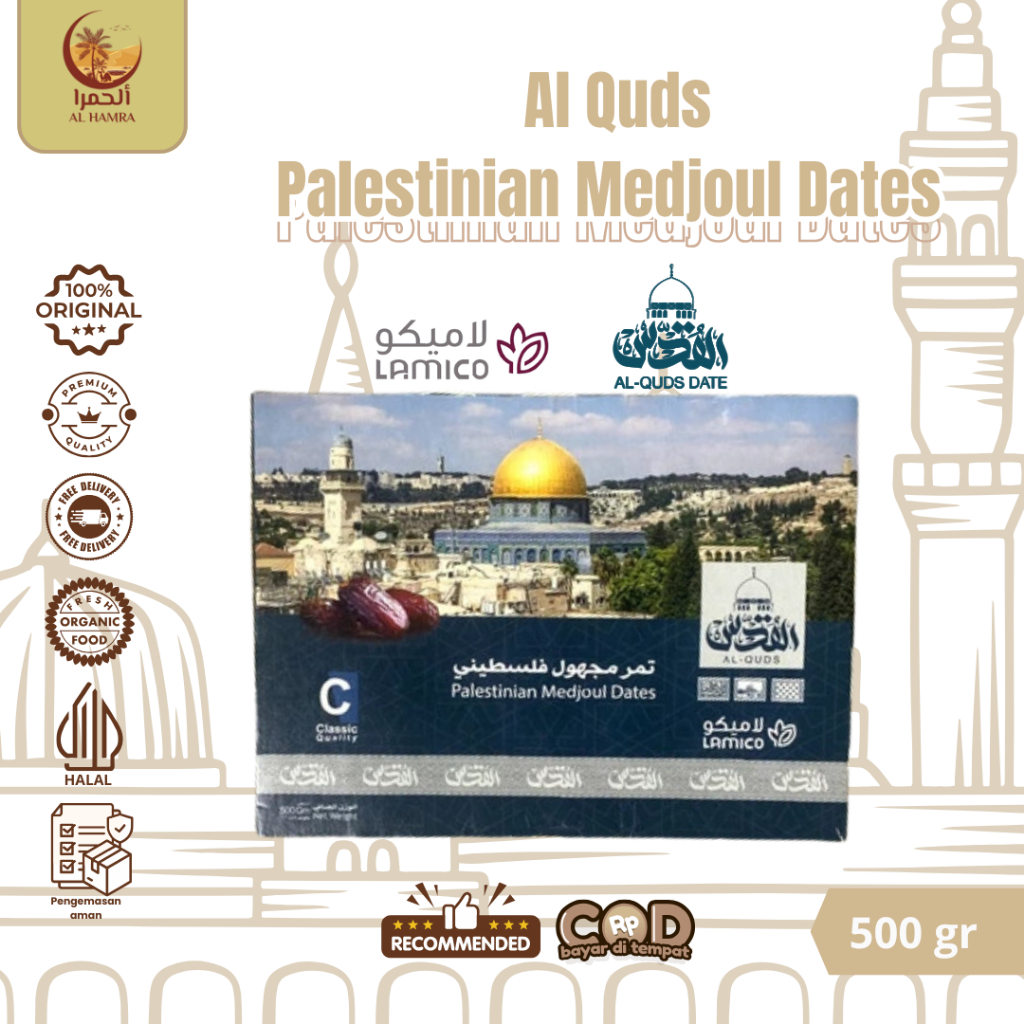 

kurma Medjool Palestina 1 kg Jumbo Premium Medjoul Palestin Clasic & Standar