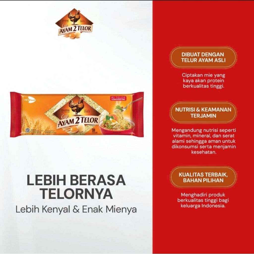 

Mi Cap Ayam 2 Telor - Original - 1 Karton - 20 Pcs- 200gr