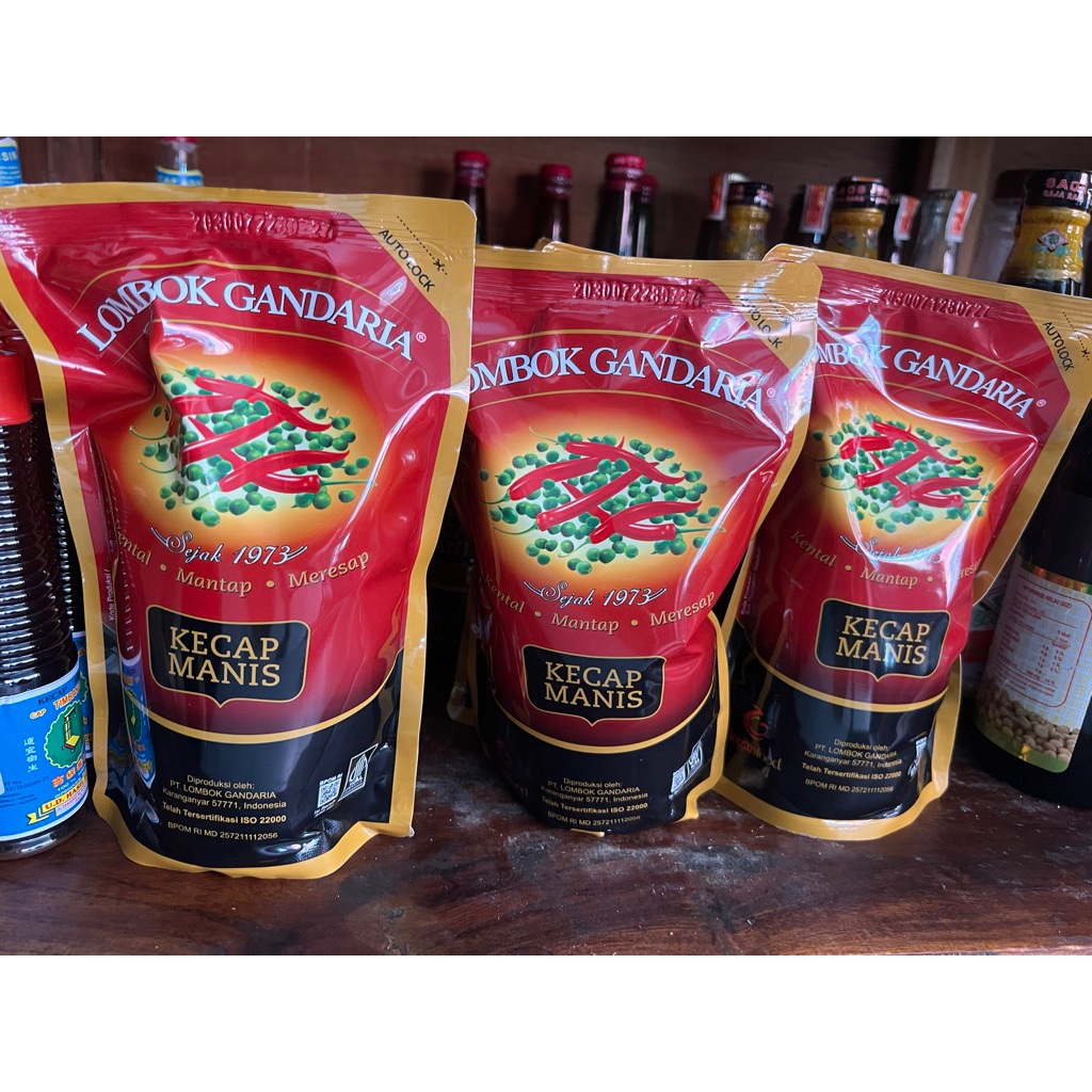 

Lombok Gandaria 550ml / Kecap Manis Gandaria Refill