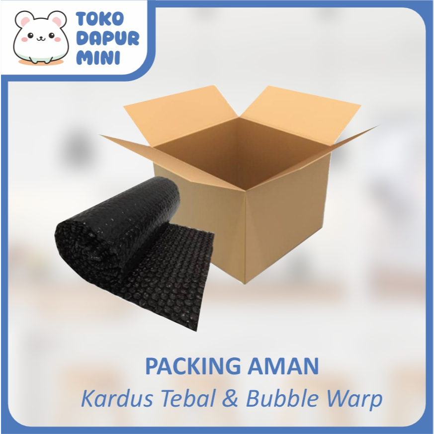 

EXTRA PACKING TAMBAHAN BUBBLE WRAP/ DUS - Hanya Untuk Tambahan / Tidak Dijual Terpisah