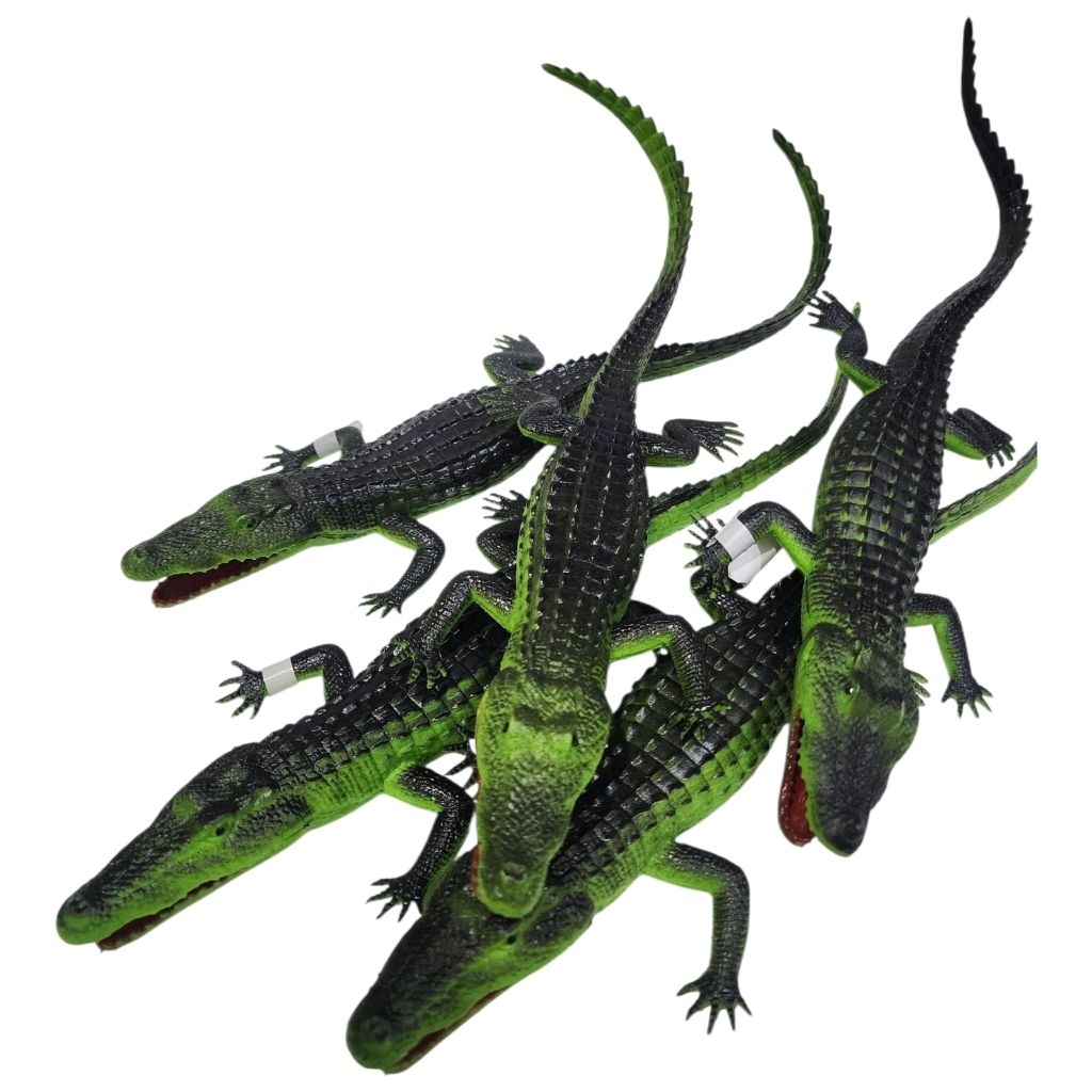 (BISA COD)MAINAN BUAYA KARET PENCET BUNYI CIT CIT