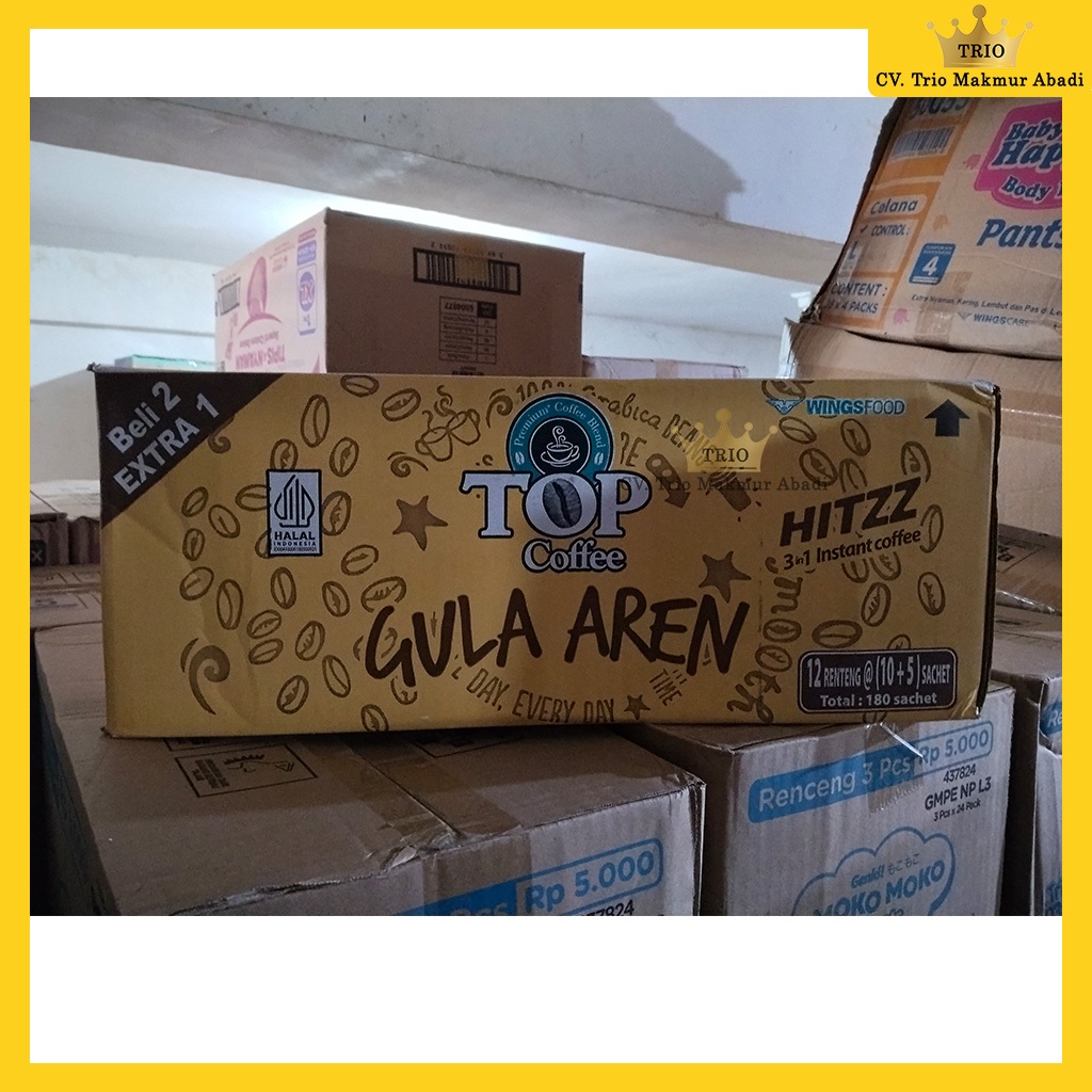 

Top Kopi Gula Aren 1 Dus Isi 12 Renteng
