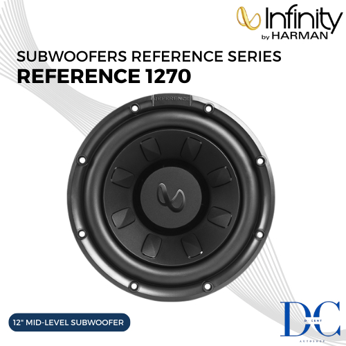 Subwoofer Mobil - Subwoofer Infinity Reference 1270 - 12 Inch Mid-Level Subwoofer - Audio Mobil - 10