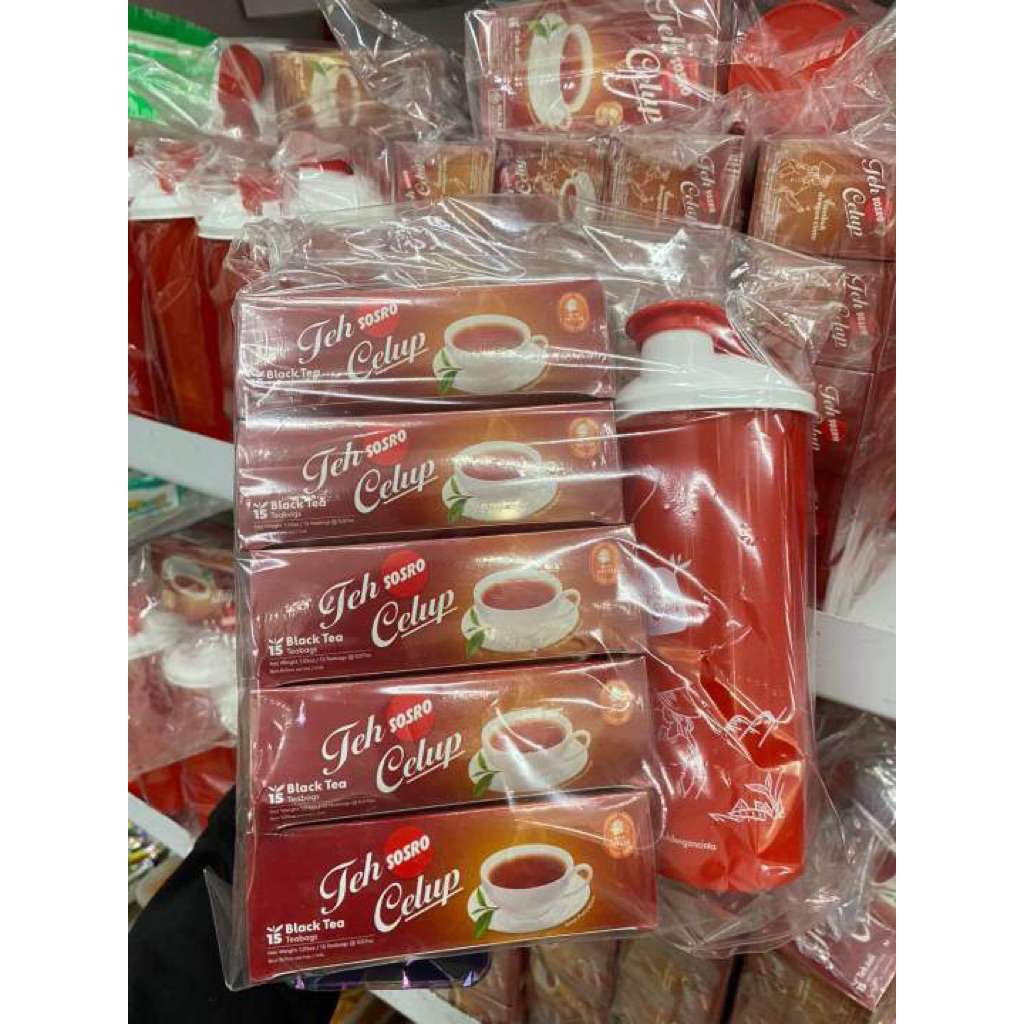 

Paket teh Sosro + free Tambler