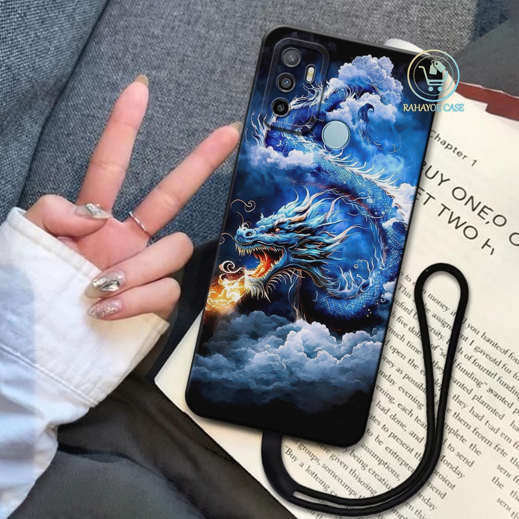 RAHAYOE - Softcase Oppo A53/A33/A53S Terbaru Free Tali Hp Case Oppo A53/A33/A53S Fashion Case Anime 