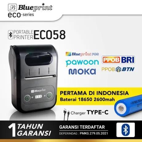 Blueprint ECO58 Printer Thermal Bluetooth Portable ECO 58