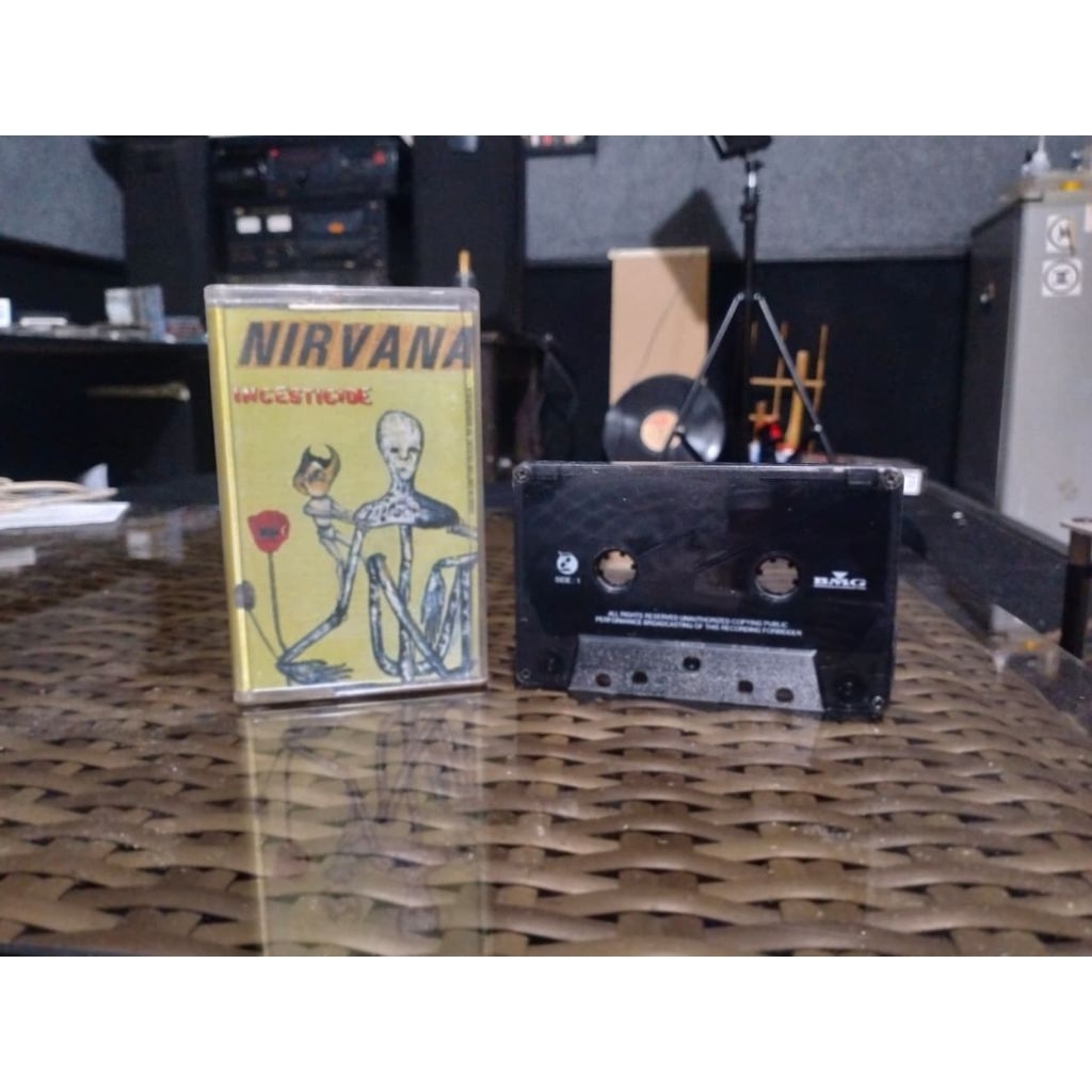 kaset pita bootleg nirvana - incesticide