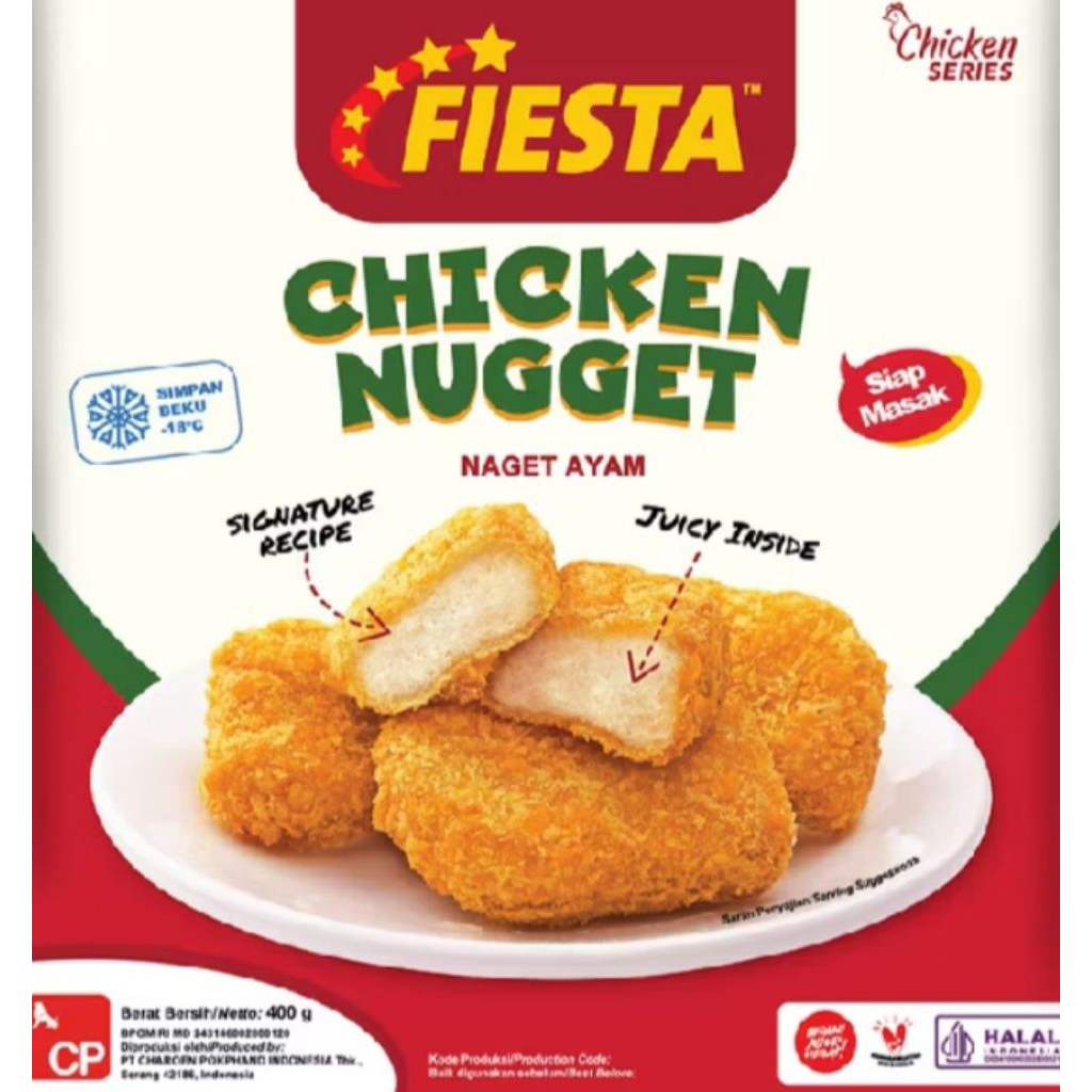 

FIESTA CHICKEN NUGGET 400GR