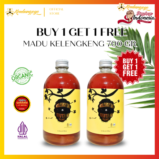 

[BUY 1 GET 1 FREE] Madu Kelengkeng 700 gr