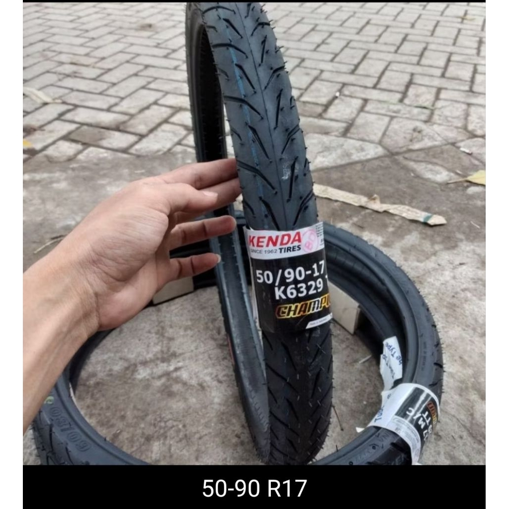 Ban kenda ring 17 ukuran 50-90 / 60-80 / 70-80 BAN LUAR KENDA UKURAN 50-90 / 60-80 / 70-80 / 80-90 /