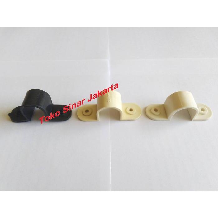 Klem Pipa Conduit Konduit Klem Pipa Listrik 20 mm