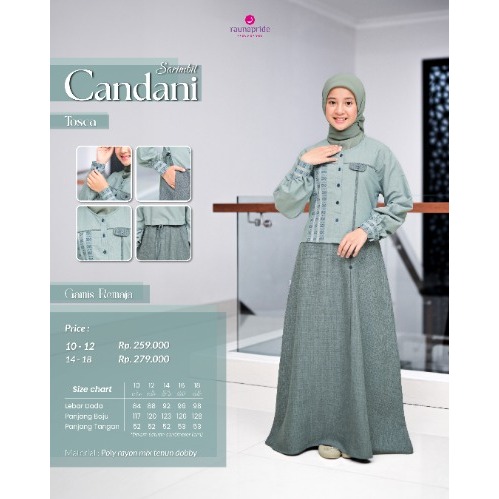 RAUNAPRIDE GAMIS REMAJA CANDANI