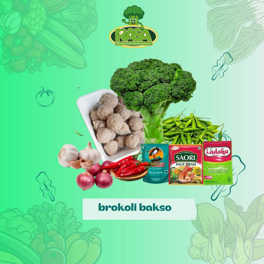 

Tumis Brokoli Bakso