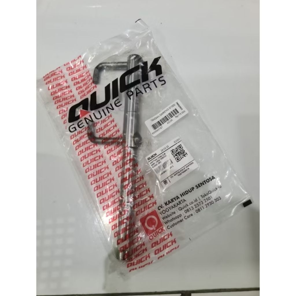 Shifting Fork Sub Assy Traktor G1000 Quick / Tanduk Kopling Traktor G1000 / Tangan Gareng Traktor G1
