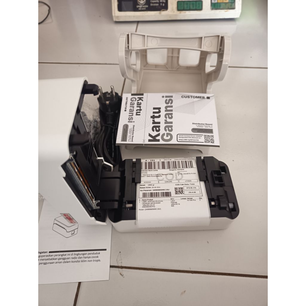 PRINTER THERMAL CETAK RESI