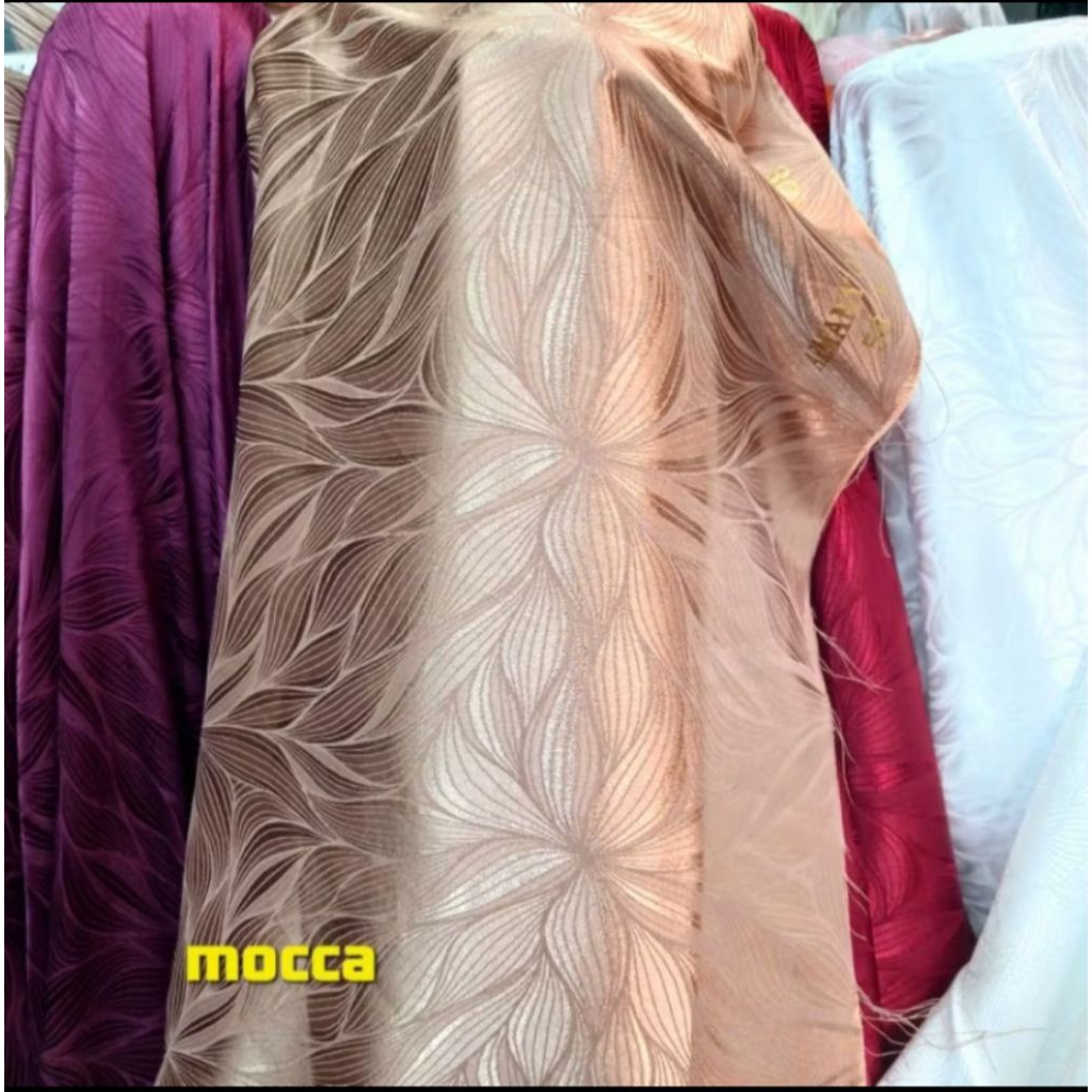 bahan kain Armany jaguar silk premium || bahan jaguar silk terbaru