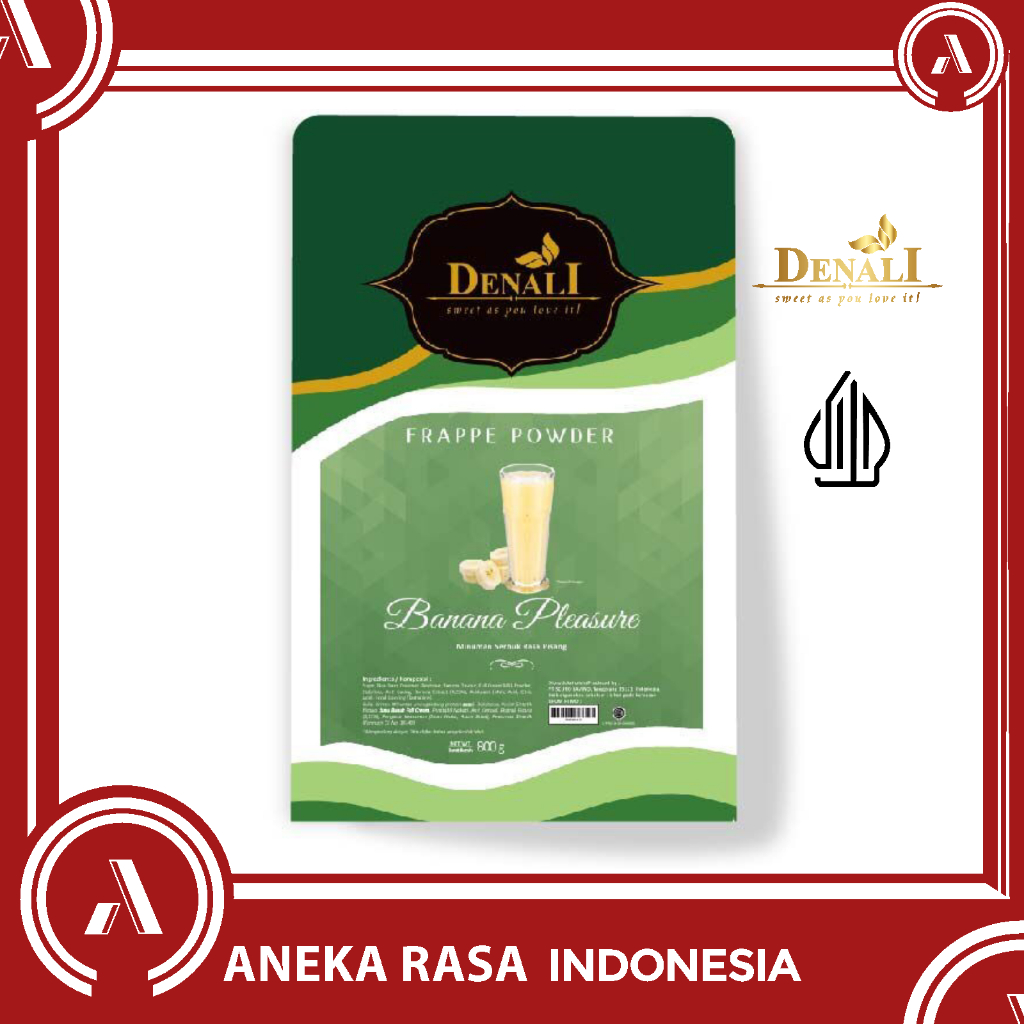 

Denali Banana Pleasure Powder Drink - Bubuk Minuman 800gr