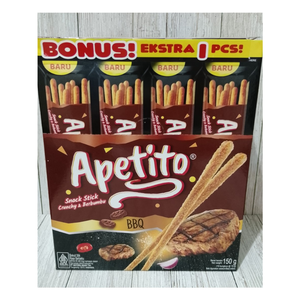 

ROMA APETITO BISKUIT STICK 1BOX ( 10+1PCS)