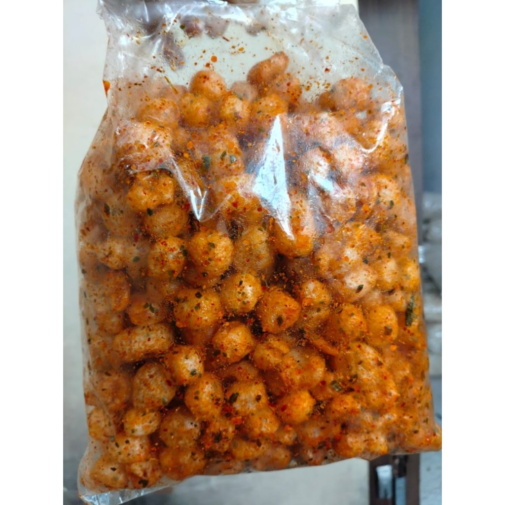 

cimol kering extra pedas daun jeruk 1kg