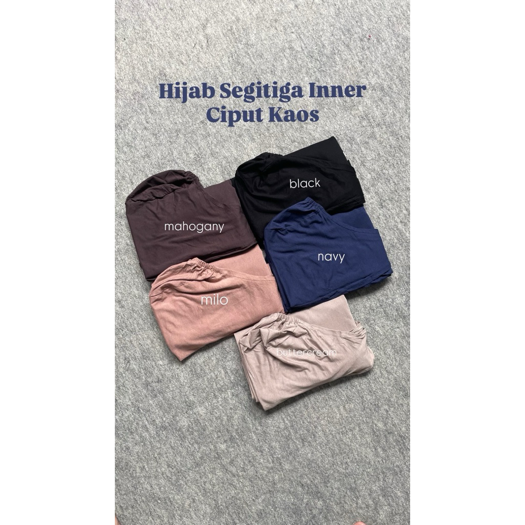 Hijab Segitiga Instan Inner Ciput