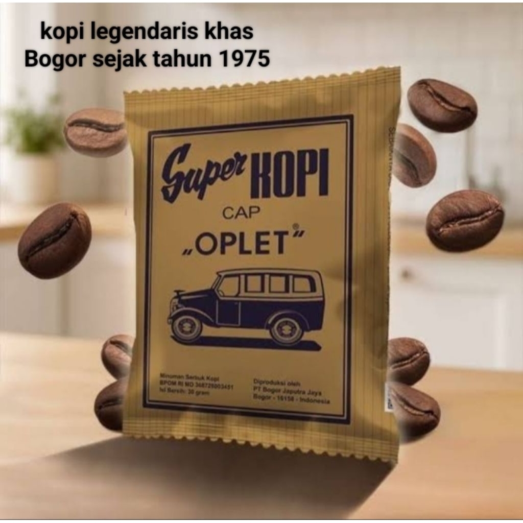 

Kopi Oplet Mini Tanpa Gula 1 pak isi 30 sachet