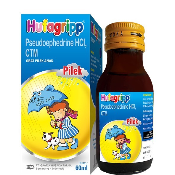 HUFAGRIP BATUK+PILEK HIJAU 60ML