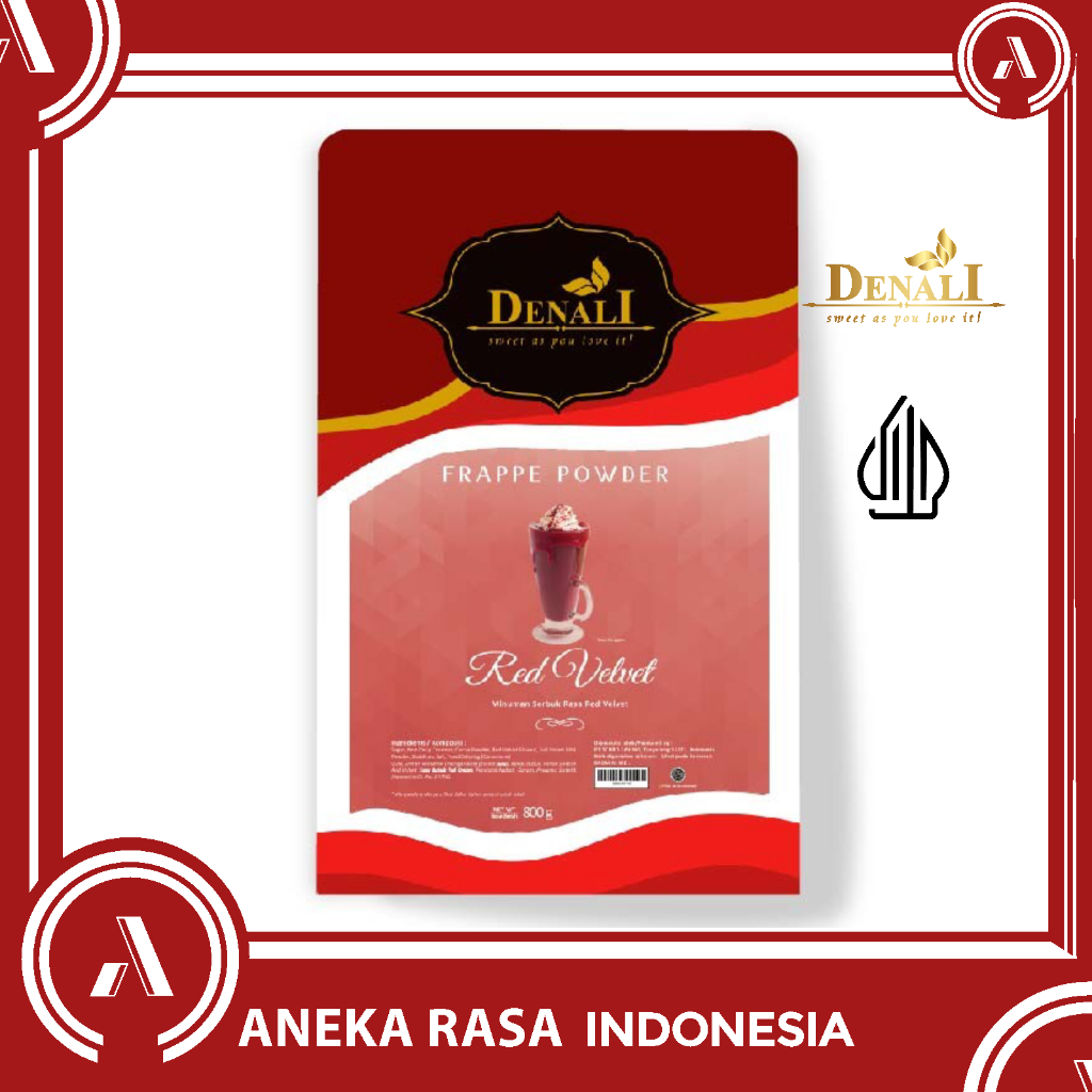 

Denali Red Velvet Powder Drink - Bubuk Minuman 800 gr