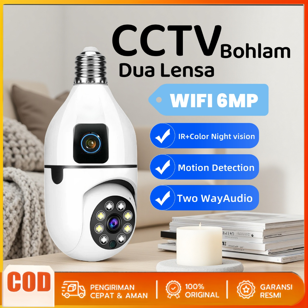 V360 Pro CCTV / CCTV WiFi Jarak Jauh Lewat HP