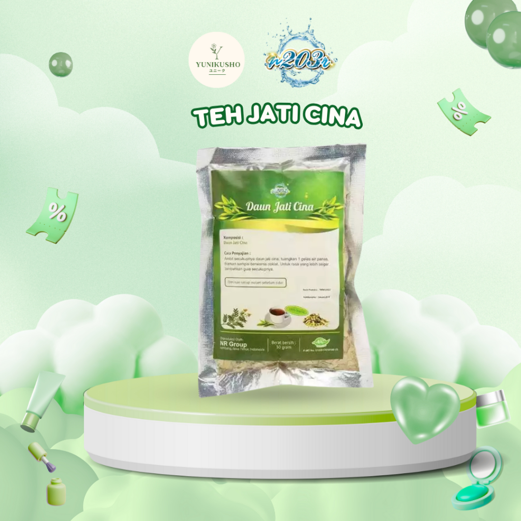 

N203R Daun Teh Jati Cina Sachet 30 gr