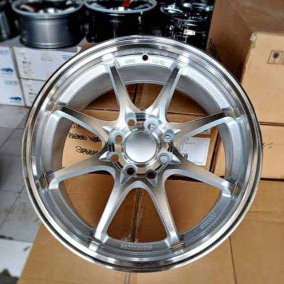 velg racing rays ce28 r15 silver pholis pcd 4x100 & 4x114/velg mobil ring 15 murah/velg ce28 r15