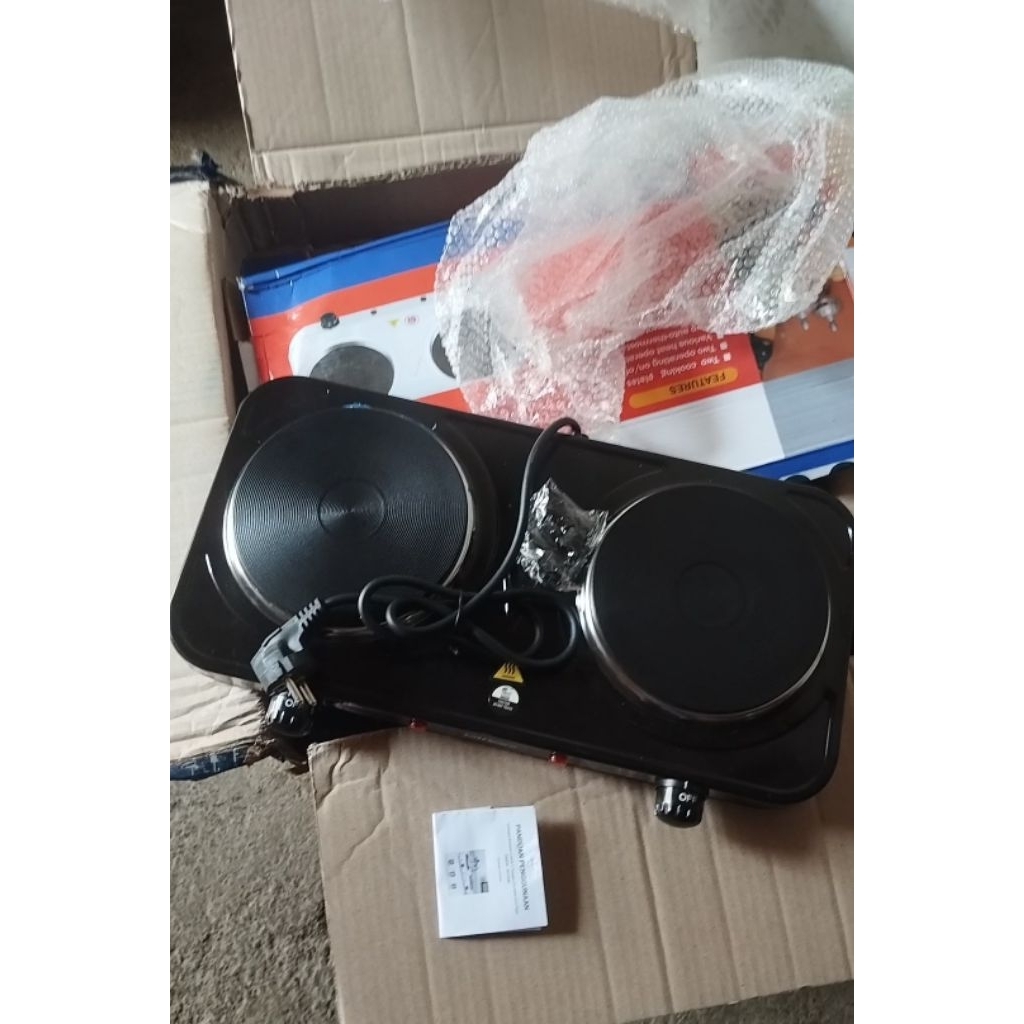 Kompor listrik induksi 2 tungku