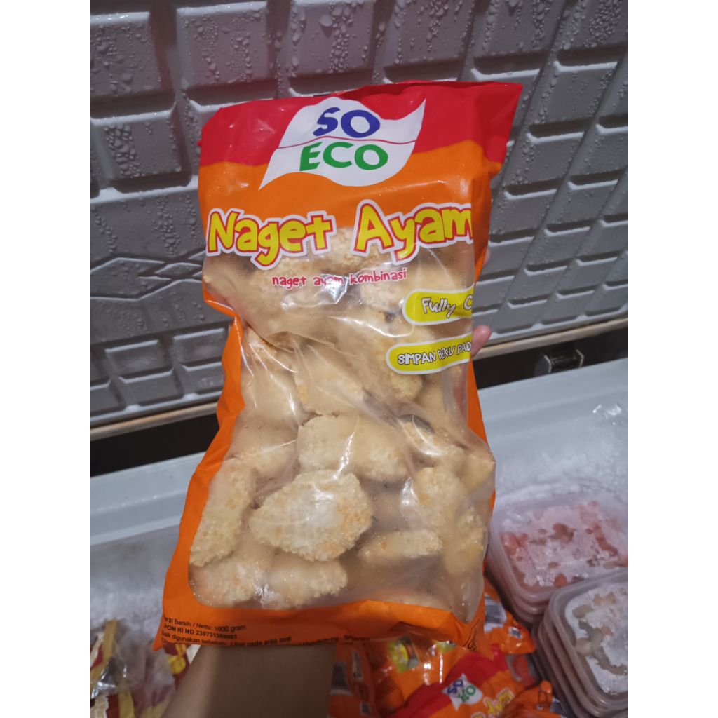 

Titik Frozen | Nugget ayam so eco 1kg