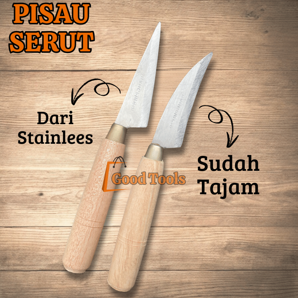 Pisau Serut Stainlees / Pisau Serut Bambu / Pisau Serut Layang-Layang