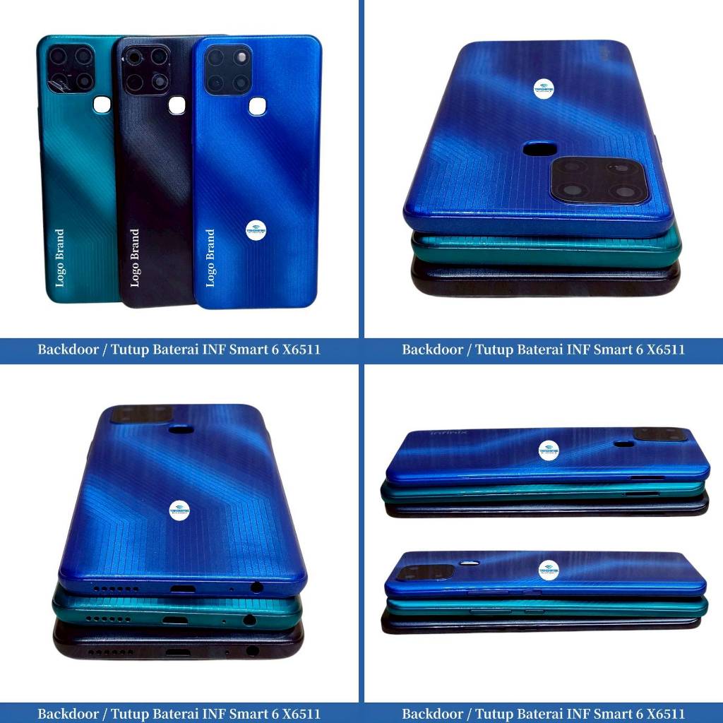 Backdoor Tutup Baterai Infinix Smart HD - X612B 2021 - 3 Plus - X627 - 4 - X653 - 4C - X653C - HD - 
